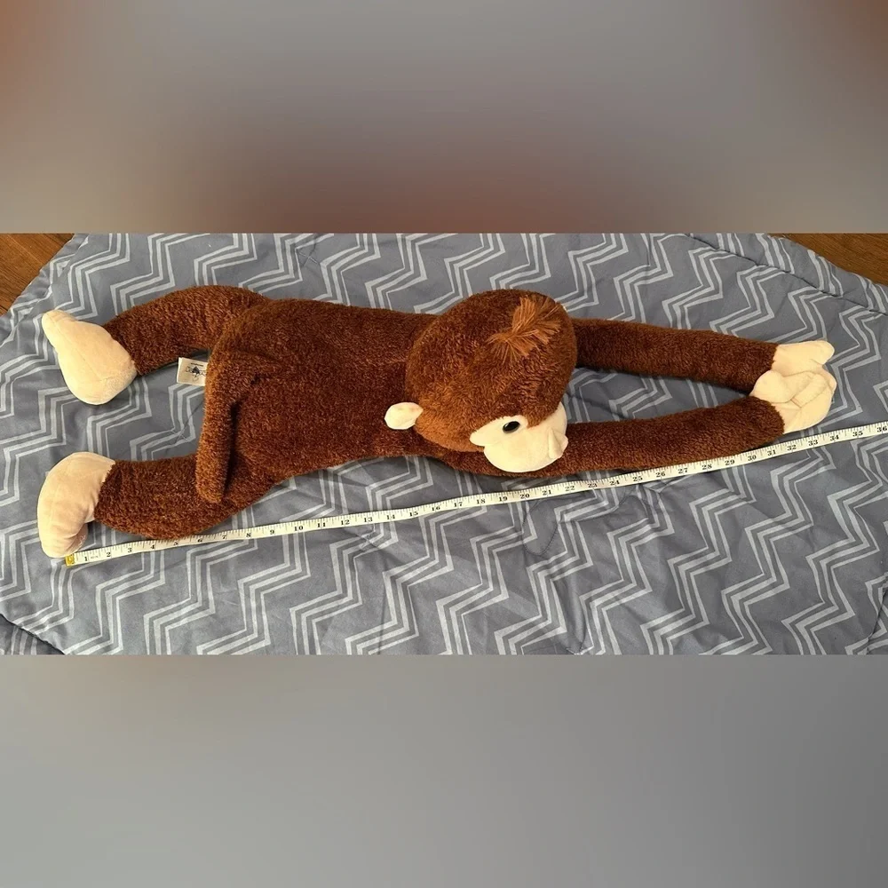 Brown Stuffed Monkey Plush Toy